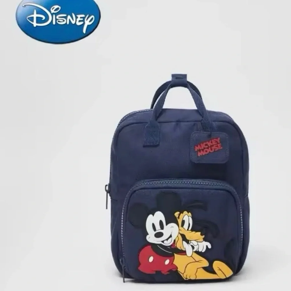 Disney Navy Blue Mickey Mouse Kids Backpack